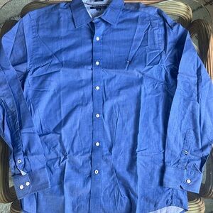Tommy Hilfiger Classic Blue Button Down Shirt